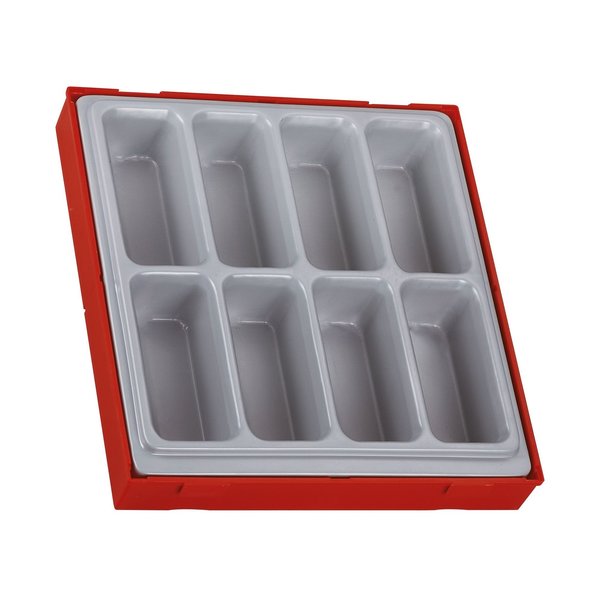 Teng Tools 8 Compartment Double Size Empty Plastic Storage Tray TTD01